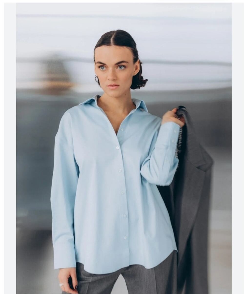 J. Jill Cotton Blend Light Blue  Sz XL NWOT